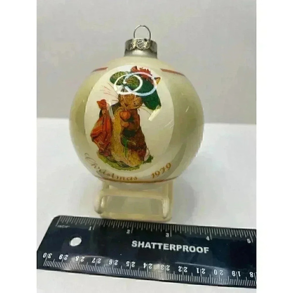 Benjamin Bunny Beatrix Potter Ornament 1979 - Picture 2 of 8
